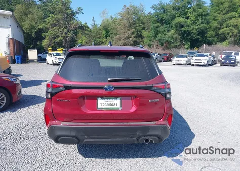 2025 Subaru Forester Hybrid Touring from USA, damaged, VIN JF2SLSTDXSH421093